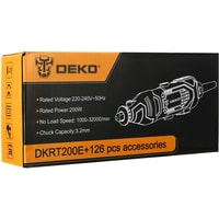 Гравер Deko DKRT200E SET 126 063-1415