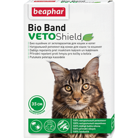 Ошейник от блох и клещей Beaphar для кошек Bio Band Veto Shield 35 см