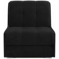 Кресло-кровать Мебель-АРС Барон №2 (велюр, черный НВ-178 17)