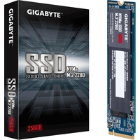 SSD Gigabyte NVMe 256GB GP-GSM2NE3256GNTD