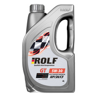 Моторное масло ROLF GT 5W-30 API SN/CF 4 л