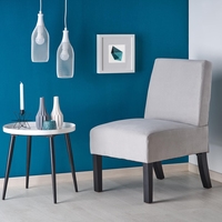 Интерьерное кресло Halmar Fido (светло-серый)