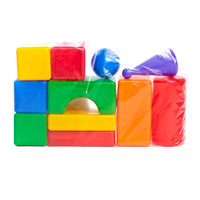 Кубики Строим вместе счастливое детство Строительный набор Стена-2 5243