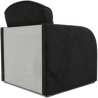 Кресло-кровать Мебель-АРС Малютка (велюр, черный НВ-178 17)