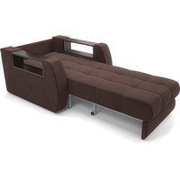 Кресло-кровать Мебель-АРС Барон №3 (велюр, молочный шоколад НВ-178 13)