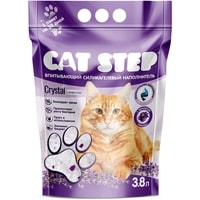 Наполнитель для туалета Cat Step Crystal Lavender 3.8 л