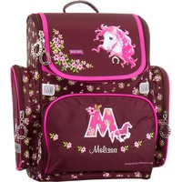 Школьный рюкзак Mike&Mar Melissa (бордовый/розовый)