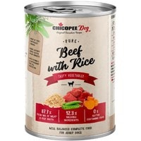 Консервированный корм для собак Chicopee Adult говядина с рисом 800 г