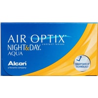 Контактные линзы Alcon Air Optix Night&Day Aqua -0.5 дптр 8.6 мм