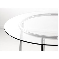 Кухонный стол Ikea Сальми (стекло) [703.618.33]
