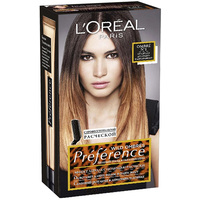 Крем-краска для волос L'Oreal Preference Wild Ombres №1 От светло- до темно-каштанового