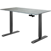 Стол для работы стоя King Style Manual N02-22R Black (бетон чикаго светло-серый)