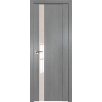 Межкомнатная дверь ProfilDoors 62XN L 60x200 (грувд серый/стекло перламутровый лак)