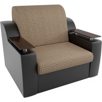 Кресло-кровать Лига диванов Сенатор 100699 60 см (коричневый/черный)