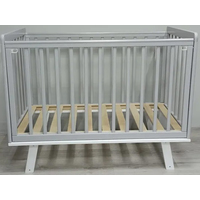 Классическая детская кроватка Incanto Anniken (серый/белый)
