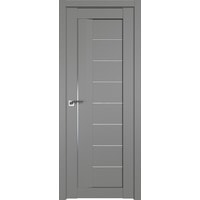Межкомнатная дверь ProfilDoors 17U L 70x200 (грей, триплекс белый)