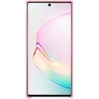 Чехол для телефона Samsung Silicone Cover для Galaxy Note10 Plus (розовый)