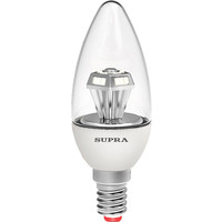 Светодиодная лампочка Supra SL-LED-CR-CN E14 4 Вт 3000 К [SL-LED-CR-CN-4W/3000/E14]