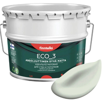 Краска Finntella Eco 3 Wash and Clean Minttu F-08-1-9-FL028 9 л (св.-зеленый)