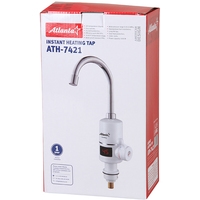 Проточный электрический водонагреватель-кран Atlanta ATH-7421