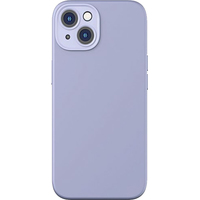Чехол для телефона Baseus Liquid Silica Gel Case для iPhone 14 (фиолетовый)