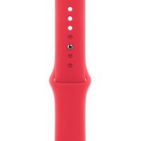 Умные часы Apple Watch Series 9 45 мм (алюминиевый корпус, красный/красный, спортивный силиконовый ремешок M/L)