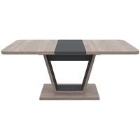 Кухонный стол Avanti Бордо раздвижной 132-172x80x75.5 (дуб серый/графит)