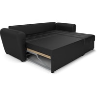 Угловой диван Мебель-АРС Амстердам угловой (экокожа, черный)