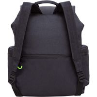 Городской рюкзак Grizzly RQL-216-1 (черный/салатовый)