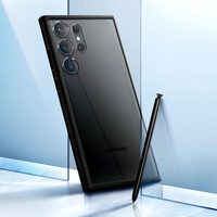 Чехол для телефона Spigen Ultra Hybrid для Galaxy S23 Ultra ACS05618 (прозрачный/черный)
