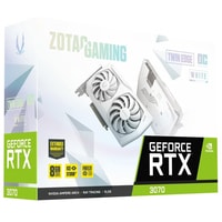 Видеокарта ZOTAC Gaming GeForce RTX 3070 Twin Edge OC White 8GB ZT-A30700J-10PLHR
