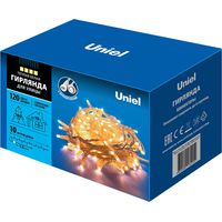 Новогодняя гирлянда Uniel ULD-S1000-120/SWK WARM WHITE IP67 UL-00007203