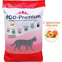 Наполнитель для туалета Eco-Premium с ароматом персика 55 л