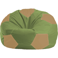 Кресло-мешок Flagman Мяч Стандарт М1.1-461 (оливковый/бежевый)