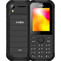 Кнопочный телефон Strike R30 (черный)
