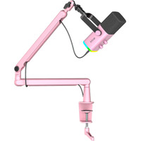 Проводной микрофон FIFINE TAM8 (розовый)
