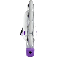 Роликовые коньки MaxCity Volt Ice (р. 39-42, белый/фиолетовый)