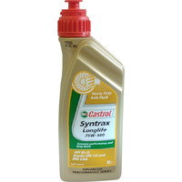Трансмиссионное масло Castrol Syntrax Long Life 75W-140 1л