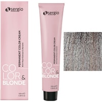 Крем-краска для волос Sergio Professional Color&Blonde 9.21 светлый блондин жемчужный
