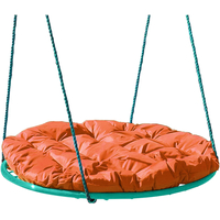 Подвесные качели M-Group Гнездо 0.8м 17029907 (оранжевая подушка)
