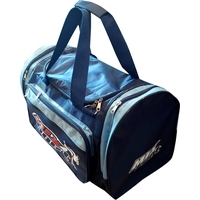Дорожная сумка Capline №15 (нейлон, темно-синий/голубой)