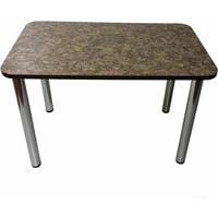 Кухонный стол Solt 110x70 (умбрия/ноги хром)