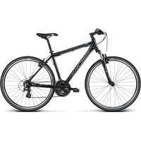 Велосипед Kross Evado 2.0 XL 2020 (черный/синий)