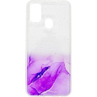 Чехол для телефона EXPERTS Aquarelle для Apple iPhone 11 (фиолетовый)