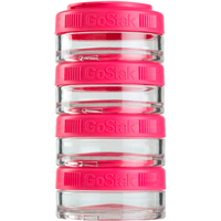 Набор контейнеров Blender Bottle GoStak Tritan BB-G40-PINK