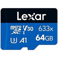 Карта памяти Lexar 633x microSDXC LMS0633064G-BNNNG 64GB