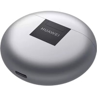 Наушники Huawei FreeBuds 4 (мерцающий серебристый, международная версия)