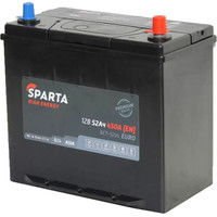 Автомобильный аккумулятор Sparta High Energy Asia 6СТ-52 Евро 450A (52 А·ч)