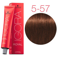 Крем-краска для волос Schwarzkopf Professional Igora Royal Permanent Color Creme 5-57 60 мл