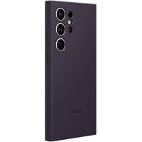Чехол для телефона Samsung Silicone Case S24 Ultra (темно-фиолетовый)